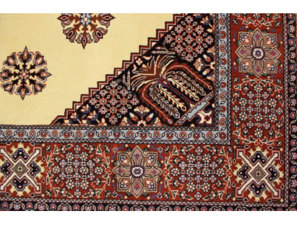 Persian carpet "Ghom" virgin wool 210x145 cm