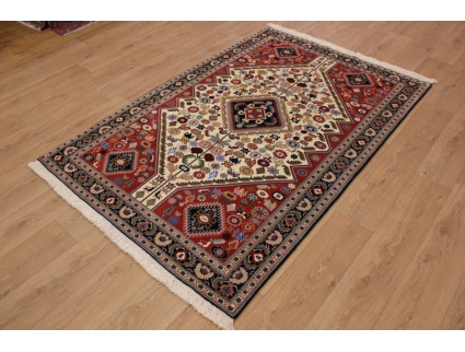 Persian carpet "Ghashghai" pure Wool 218x145 cm