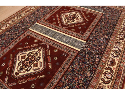 Persian carpet "Ghashghai" pure Wool 216x142 cm