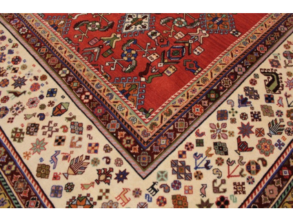 Persian carpet "Ghashghai" pure Wool 260x188 cm