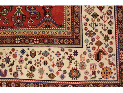 Persian carpet "Ghashghai" pure Wool 260x188 cm