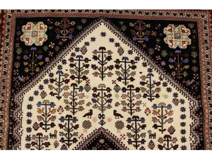 Persian carpet "Ghashghai" with silk 232x160 cm