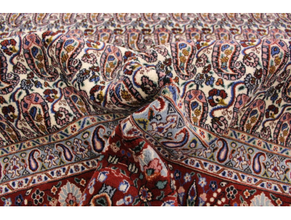 Hand-knotted Persian carpet "Moud" with silk 345x245 cm