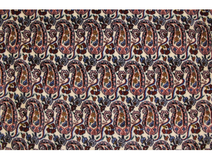 Hand-knotted Persian carpet "Moud" with silk 345x245 cm