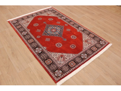 Persian carpet "Ghom" virgin wool 210x142 cm