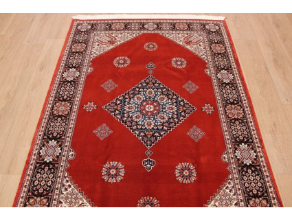 Persian carpet "Ghom" virgin wool 210x142 cm