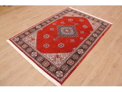 Persian carpet "Ghom" virgin wool 210x142 cm