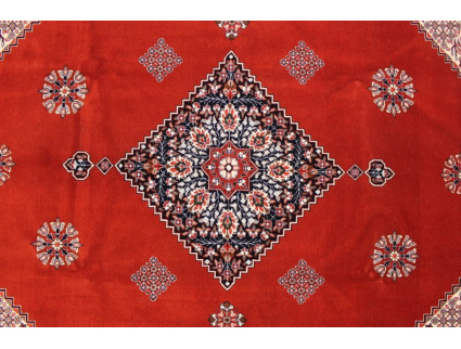 Persian carpet "Ghom" virgin wool 210x142 cm