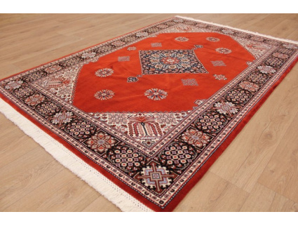 Persian carpet "Ghom" virgin wool 210x142 cm