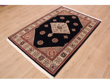 Persian carpet "Ghom" virgin wool 212x145 cm