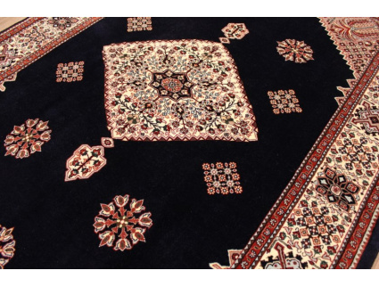 Persian carpet "Ghom" virgin wool 212x145 cm