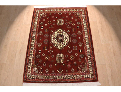 Persian carpet "Ghashghai" pure wool 210x155 cm