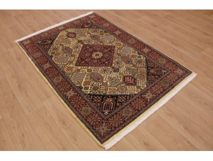 Persian carpet "Ghom" virgin wool 205x145 cm