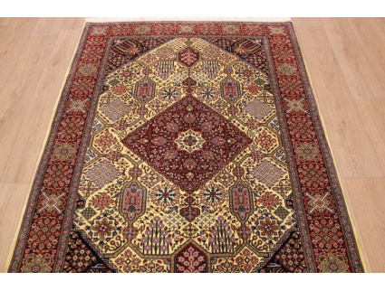 Persian carpet "Ghom" virgin wool 205x145 cm