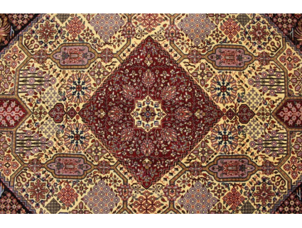 Persian carpet "Ghom" virgin wool 205x145 cm