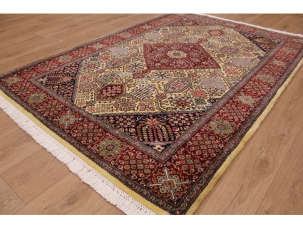 Persian carpet "Ghom" virgin wool 205x145 cm