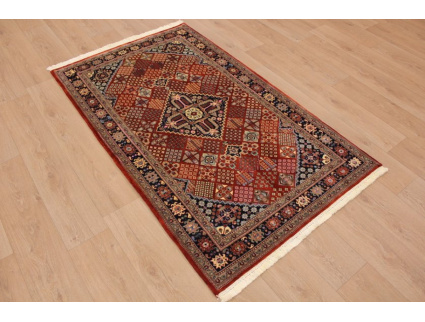 Persian carpet "Ghom" virgin wool 187x110 cm