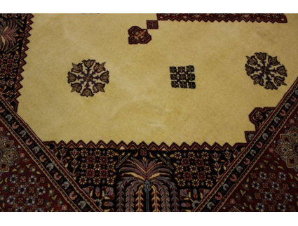 Persian carpet "Ghom" virgin wool 210x145 cm