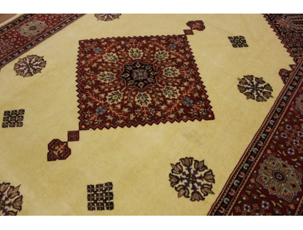 Persian carpet "Ghom" virgin wool 210x145 cm