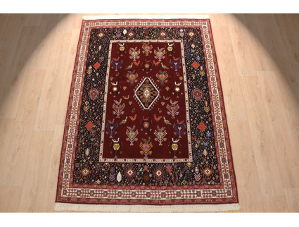 Persian carpet "Ghashghai" pure wool 210x155 cm