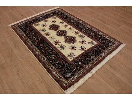 Persian carpet "Ghashghai" pure wool 210x155 cm