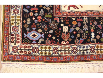 Persian carpet "Ghashghai" pure wool 210x155 cm