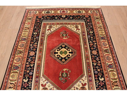 Persian carpet "Ghashghai" pure wool 215x157 cm