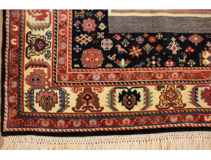 Persian carpet "Ghashghai" pure wool 215x157 cm