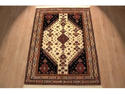 Persian carpet "Ghashghai" pure wool 210x155 cm