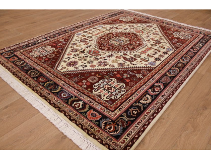 Persian carpet "Ghashghai" pure wool 208x145 cm