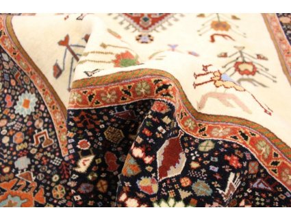 Persian carpet "Ghashghai" pure wool 205x155 cm