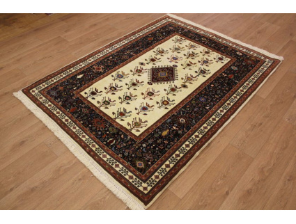 Persian carpet "Ghashghai" pure wool 205x155 cm