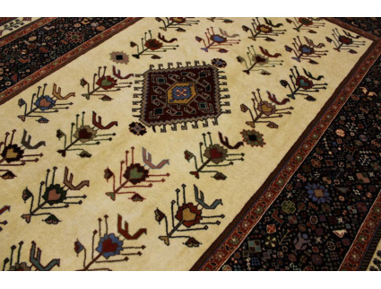 Persian carpet "Ghashghai" pure wool 205x155 cm