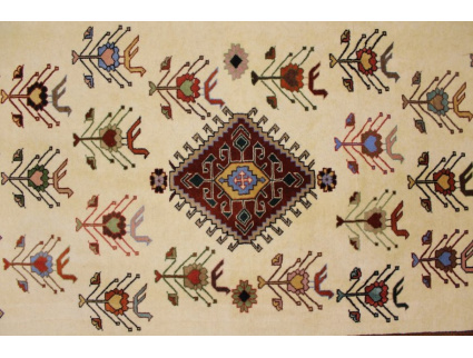 Persian carpet "Ghashghai" pure wool 205x155 cm