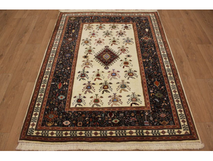 Persian carpet "Ghashghai" pure wool 205x155 cm