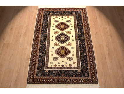 Persian carpet "Ghashghai" pure wool 217x145 cm