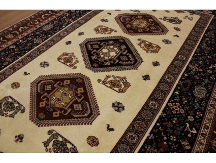 Persian carpet "Ghashghai" pure wool 217x145 cm