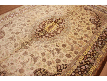 Persian carpet Ghom pure silk 306x200 cm