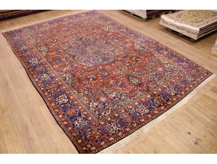 Antiker Perserteppich Isfahan ca. 70 Jahre alt 459x300 cm Rot