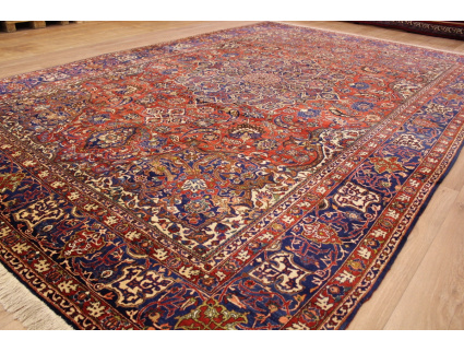 Antiker Perserteppich Isfahan ca. 70 Jahre alt 459x300 cm Rot