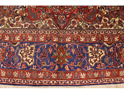 Antiker Perserteppich Isfahan ca. 70 Jahre alt 459x300 cm Rot