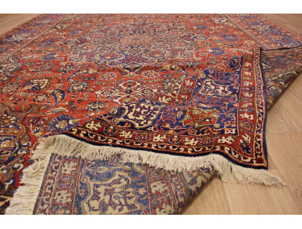 Antiker Perserteppich Isfahan ca. 70 Jahre alt 459x300 cm Rot