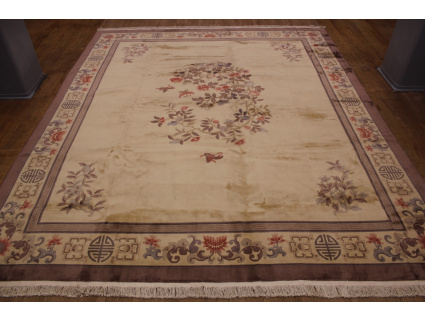 Oriental carpet China oversize 488x411 cm Beige