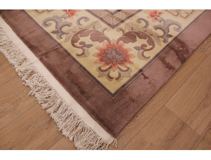 Chinesischer Teppich XXL 488x411 cm Beige