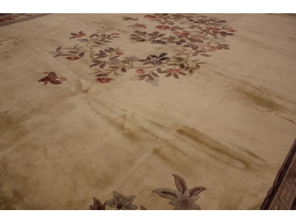 Oriental carpet China oversize 488x411 cm Beige