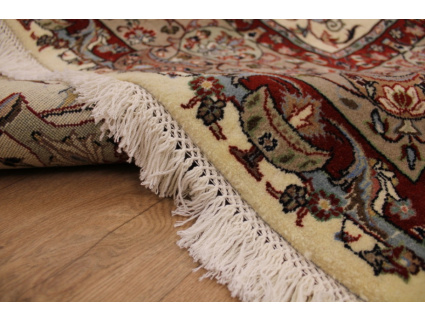 Persian carpet Mashad with silk 295x200 cm