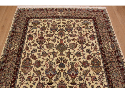 Persian carpet Mashad with silk 295x200 cm