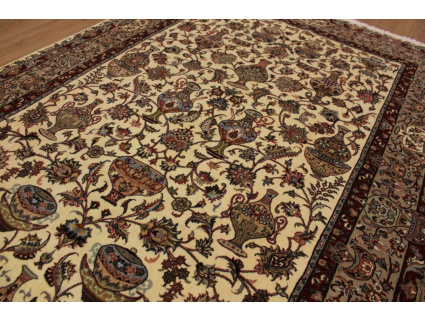 Persian carpet Mashad with silk 295x200 cm