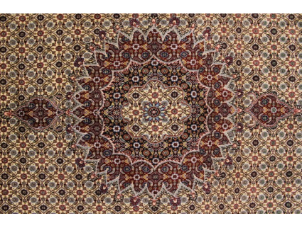 Persian carpet "Moud" with silk 295x190 cm