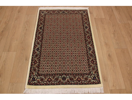 Persian carpet "Bijar" with Silk 140x95 cm oriental rug